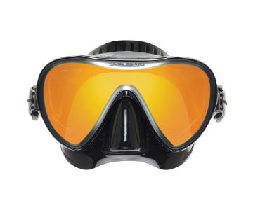 SYNERGY 2 DIVE MASK, W/ MIRRORED LENS, SILVER